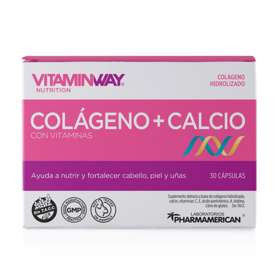 SUPL.COLÁGENO+CALCIO C/VIT. 560mg - Imagen 1