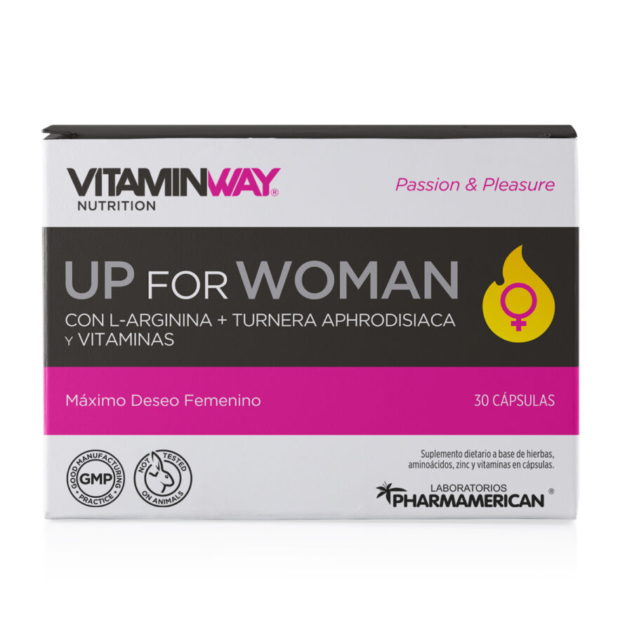 SUPL.UP FOR WOMAN ESTUCHE X30 CAPS. - Imagen 1