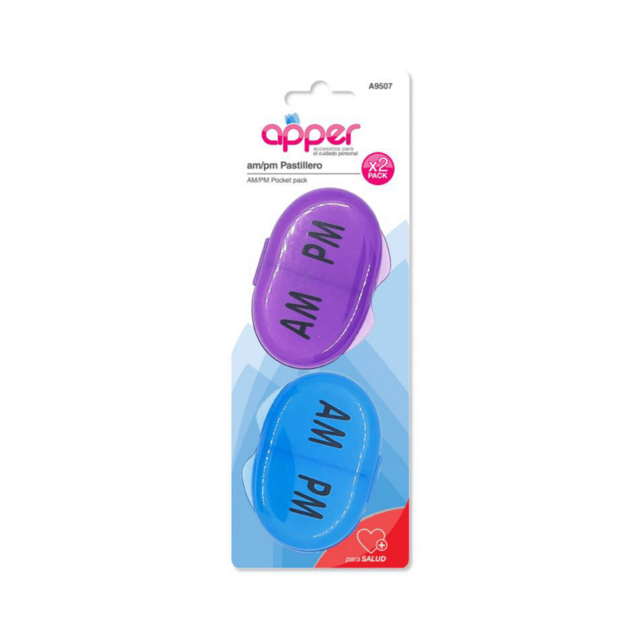 APPER-PASTILLERO DIARIO AM-PM X2 (A9507) - Imagen 1