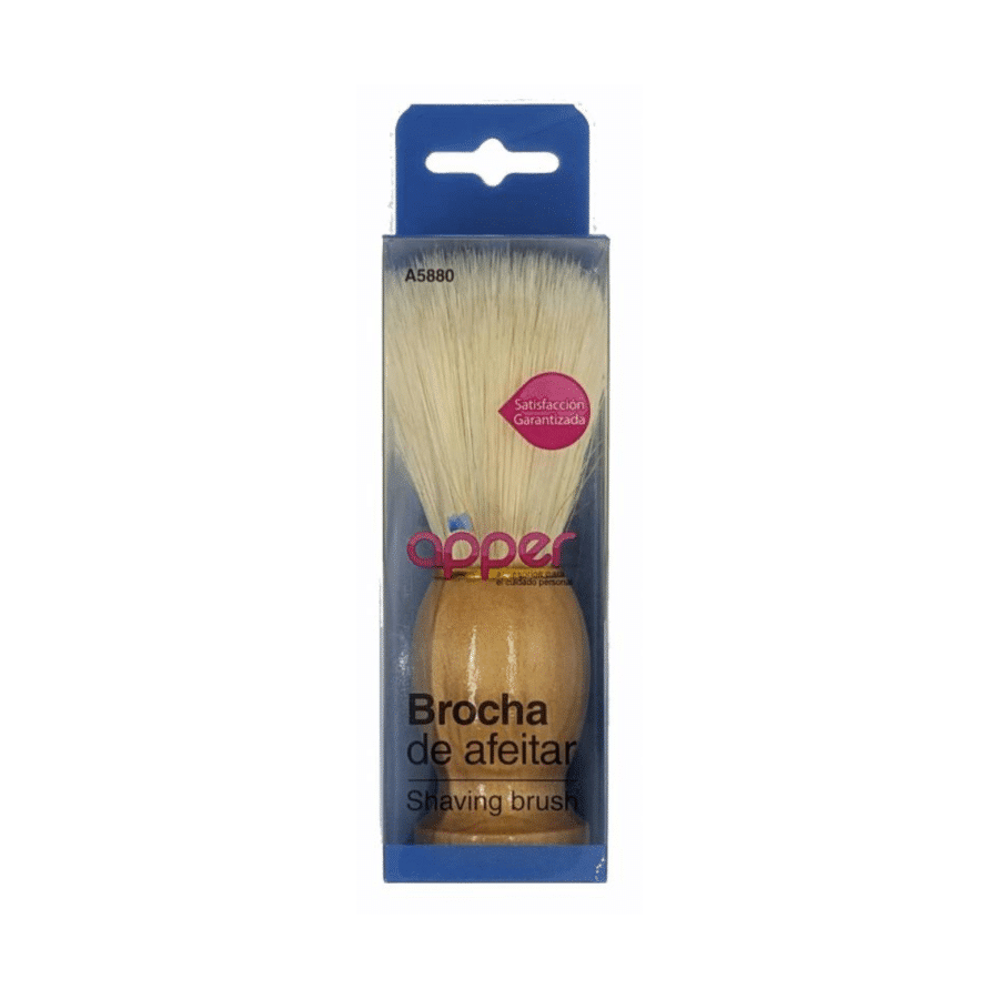 APPER-BROCHA AFEITAR MADERA (A5880) - Imagen 1