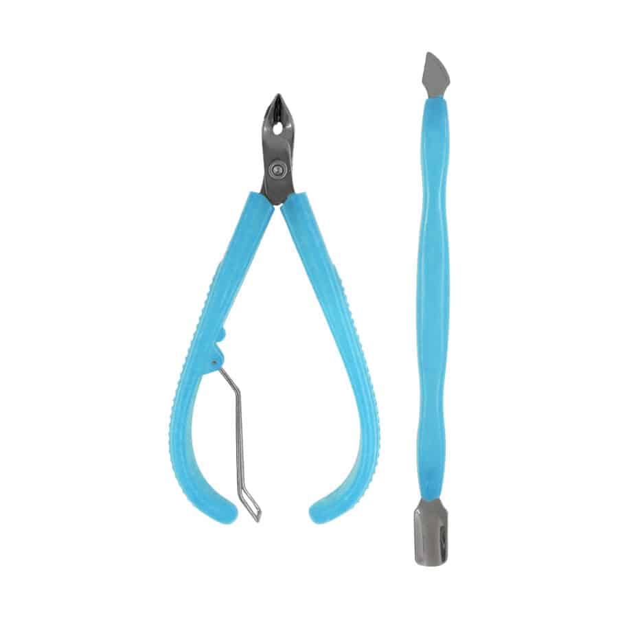 ALICATE CUTICULAS/ESPATULA DOBLE CEL/ROS(M526 - Imagen 1
