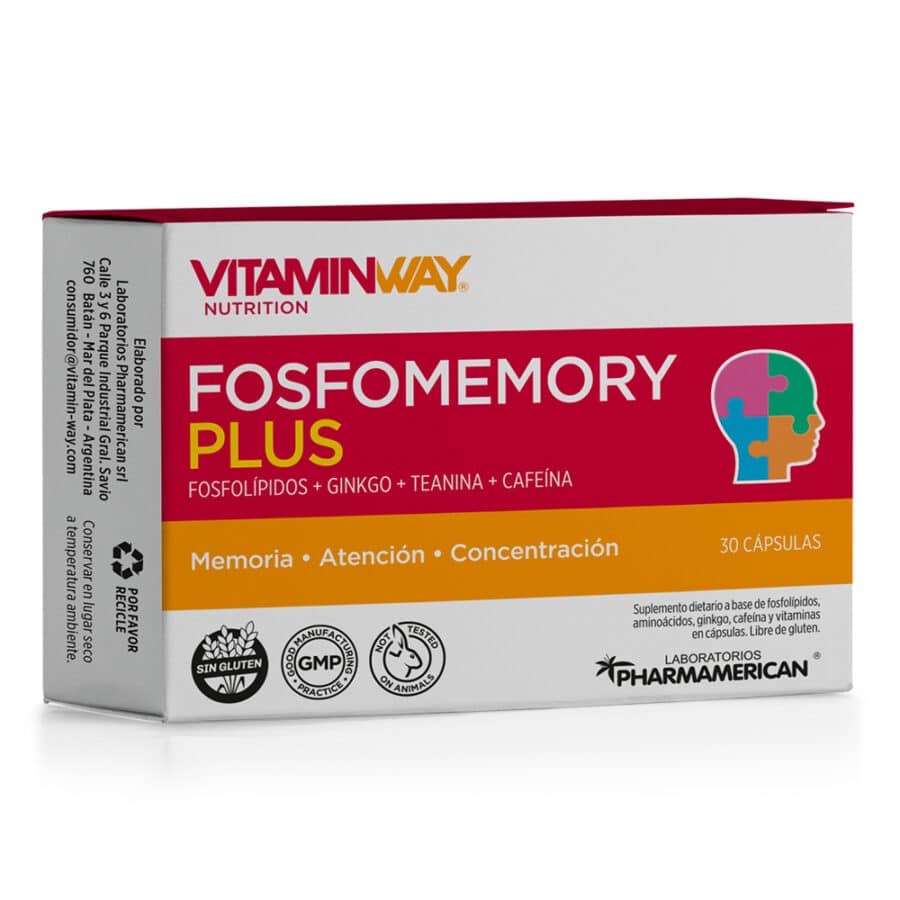 SUPL.FOSFOMEMORY PLUS EST.X30 CAPS. - Imagen 1