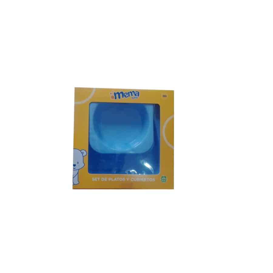 MEMA-SET DE PLATOS CON CUBIERTOS (385) - Imagen 1