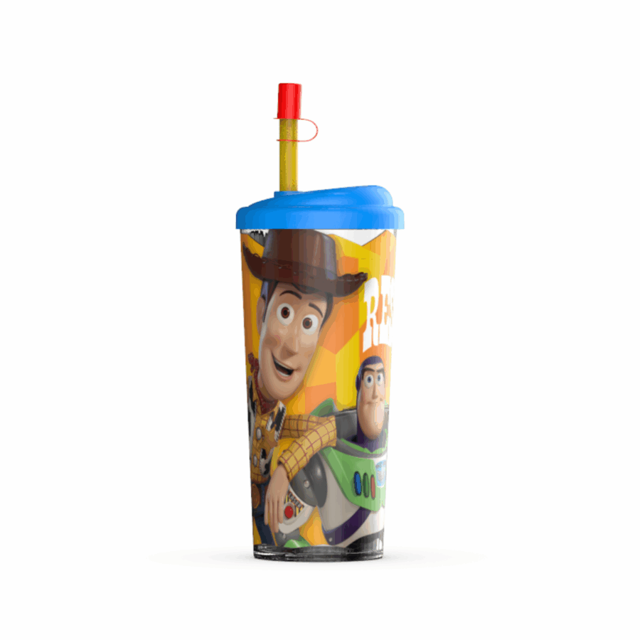 BEL GIOCO-TOY STORY VASO ALTO CON TAPA - Imagen 1
